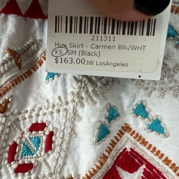 JW Los Angeles Johnny Was Carmen skirt NWT - Picture 5 of 7